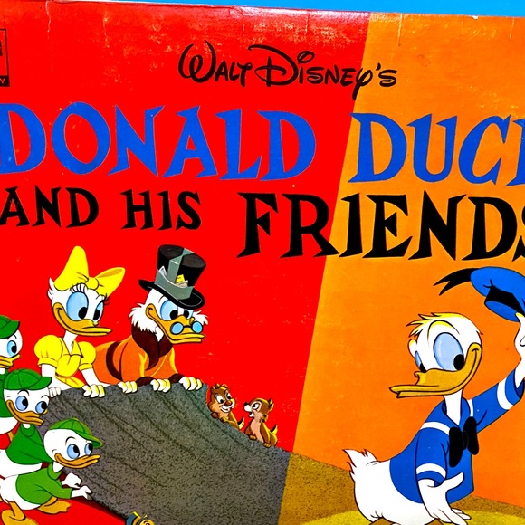 WALT DISNEY’S DONALD DUCK AND HIS FRiENDS 1963 DISNEYLAND VINYL RECORD DQ-1212 - Picture 7 of 15